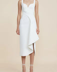 Gowrie Midi Dress in Ivory
