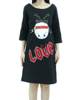 Love Moschino Graphic T-Shirt Dress