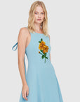 Cornflower Jewel Embellished Maxi Dress