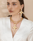 Mirabella Earrings Pearls