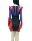 PUMA x BALMAIN Jacquard Mini Dress