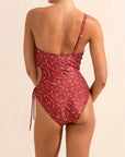Day Dream Ruched Cut Out One Piece