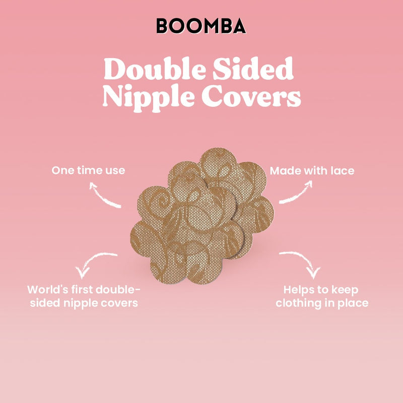 Boomba Double-Sided Nipple Stickers