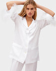 Party Pajama Set with Double Feathers
